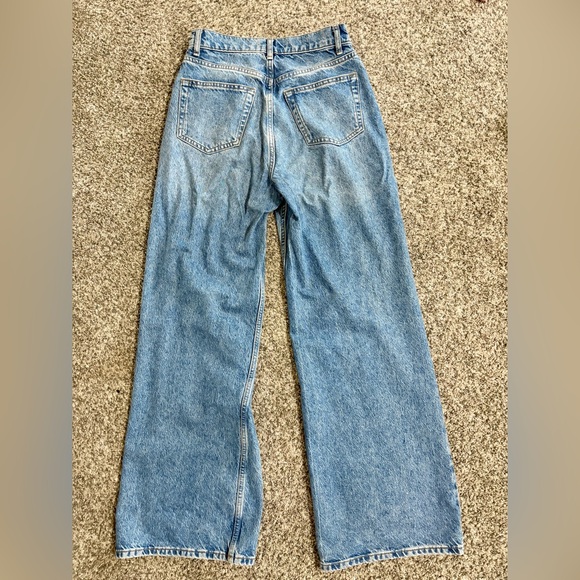 Reformation Cary Slouchy High Rise Wide Leg Jean in Colorado - Picture 7 of 12